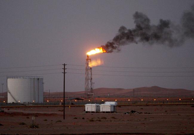 Instalaciones petrolíferas en Arabia Saudí.