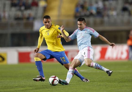 Las Palmas coge aire a costa de un Celta ya en descenso