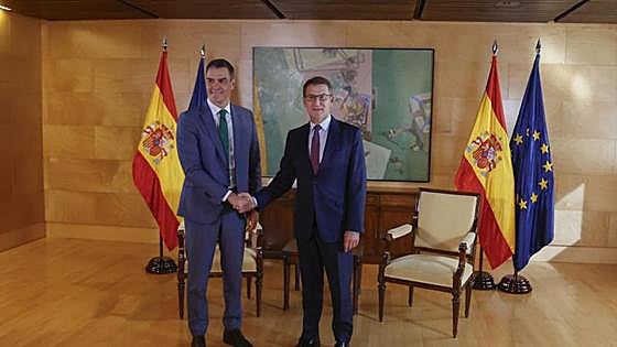 Sánchez exige a Feijóo que renuncie a hacer oposición contra la amnistía