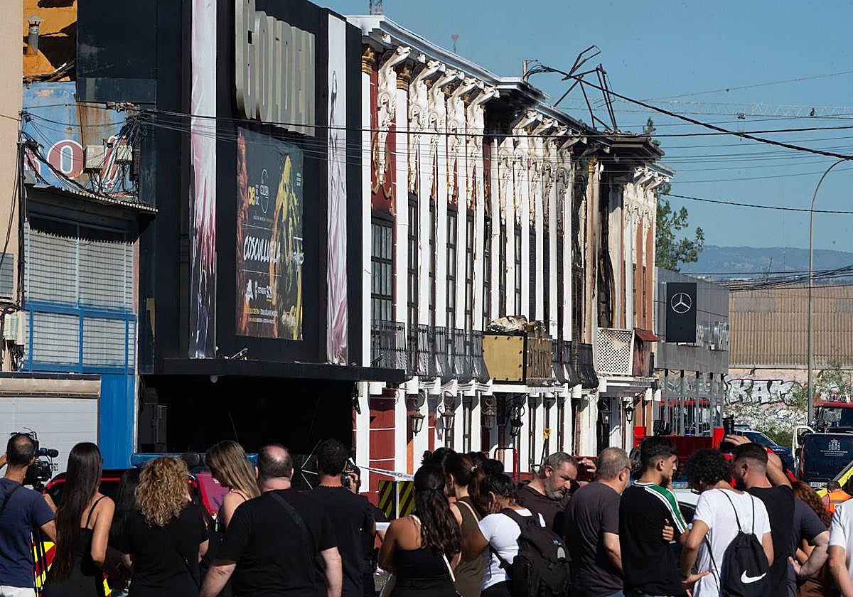 Zona de Las Atalayas donde se produjo el incendio.