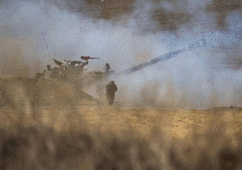 Hamás lanza más de medio centenar de cohetes contra el aeropuerto de Ben Gurión, el más grande de Israel