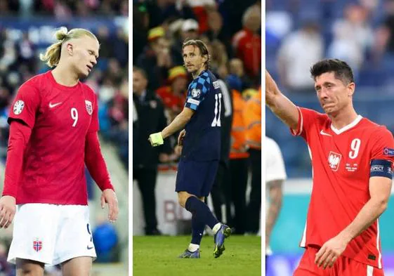 Haaland, Modric o Lewandowski, ilustres en riesgo de perderse la Eurocopa