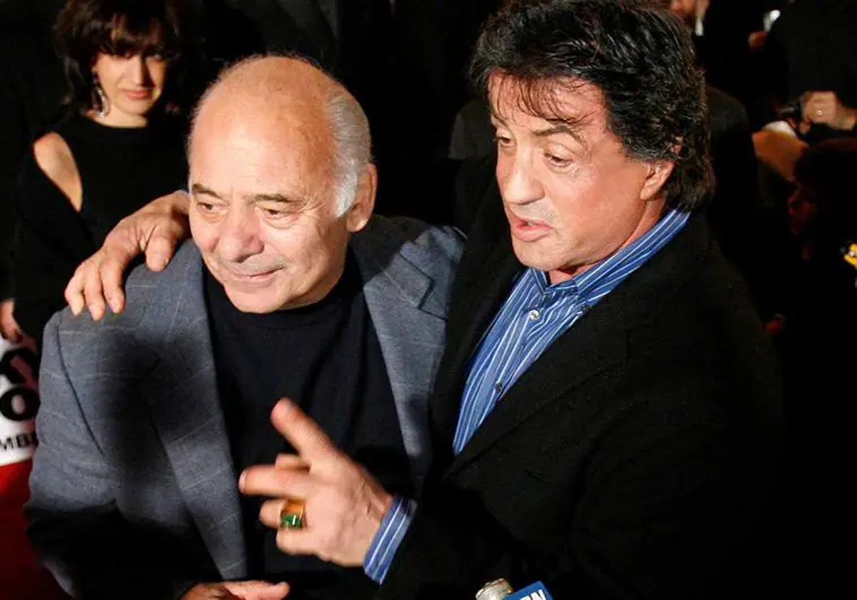 Young y Stallone, en una foto de 2006