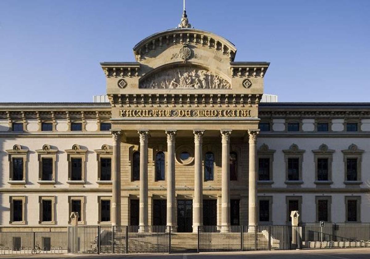 Facultad de Medicina de la Universidad de Barcelona.