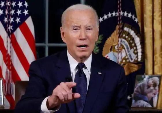 Biden acusa a Hamás y a Rusia de querer «aniquilar» las democracias