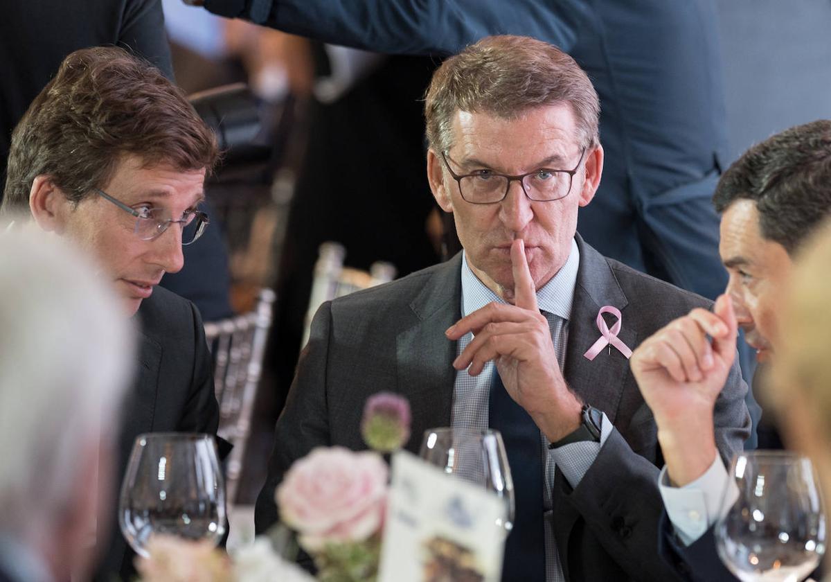 El presidente del PP en una entrega de premios este viernes