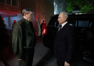 Putin visita en Rostov del Don el centro de mando de la guerra en Ucrania