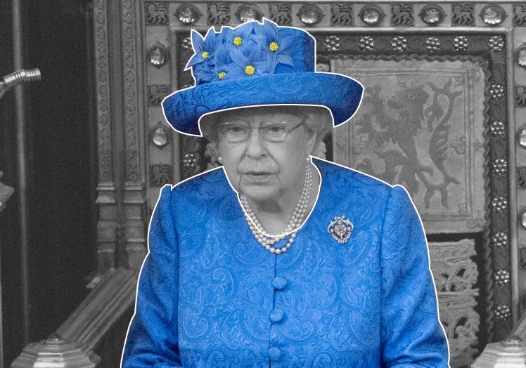 La reina Isabel II, presidiendo la ceremonia de apertura del Parlamento británico en 2017.