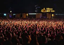 El público en uno de los conciertos del BBK Live de 2022.