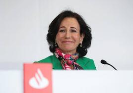 Ana Botín, presidenta de Banco Santander.