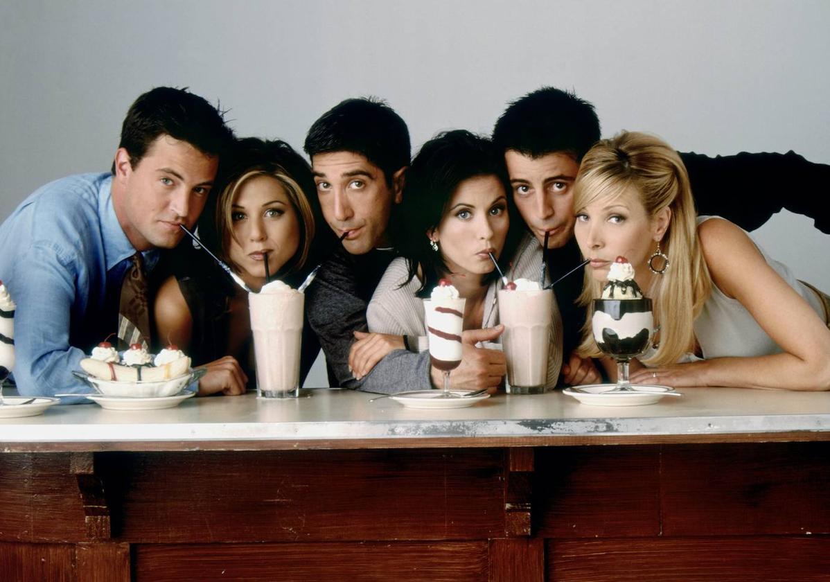 Una imagen promocional de 'Friends'.