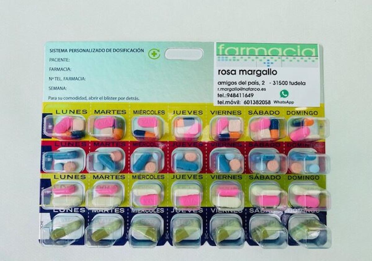 Imagen principal - Caos con la medicación: la farmacia te organiza el pastillero