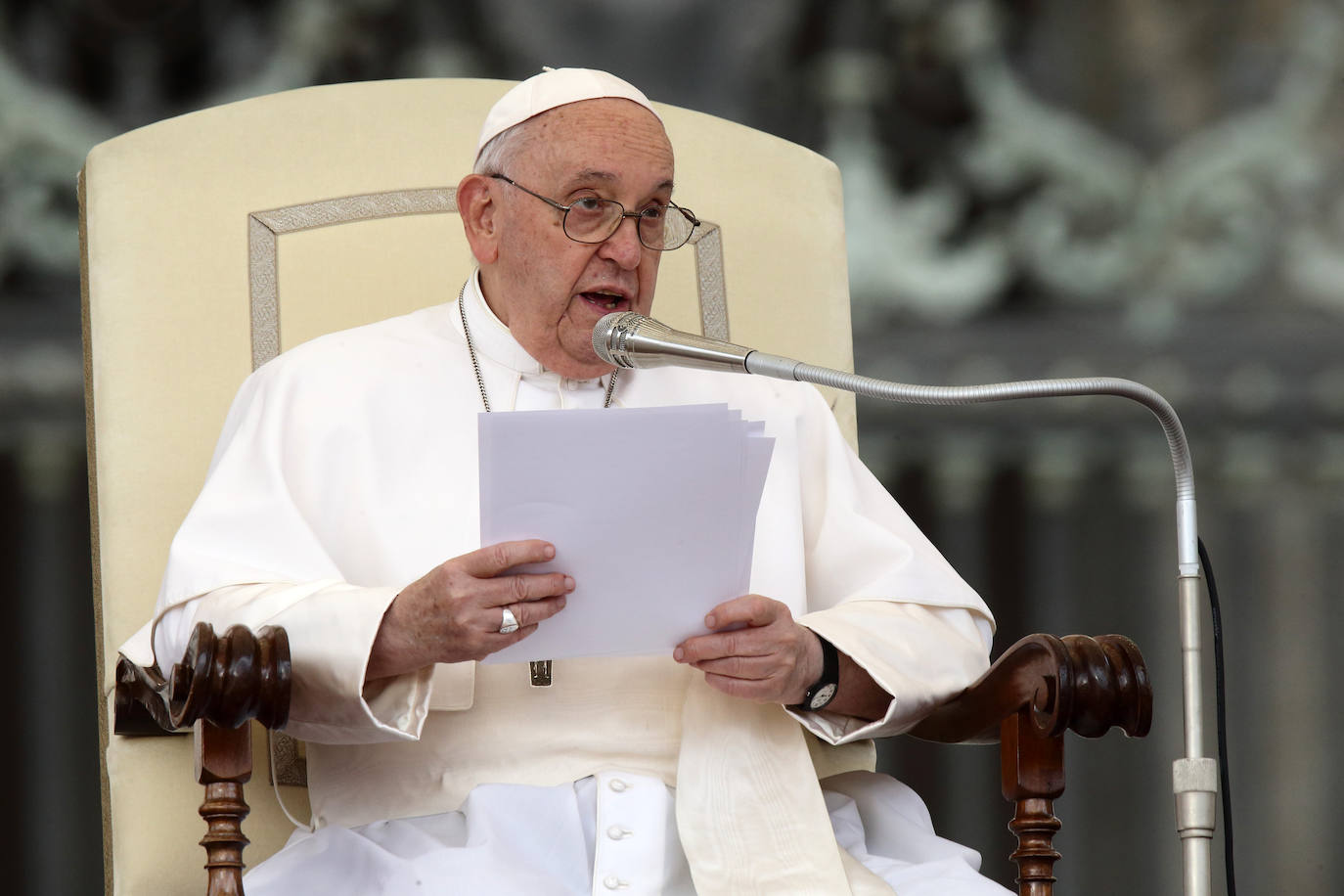 El Papa, el pasado 25 de octubre.