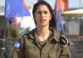 La capitana del Ejército israelí, Ella Waweya.