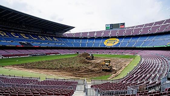 Las últimas reliquias del Camp Nou