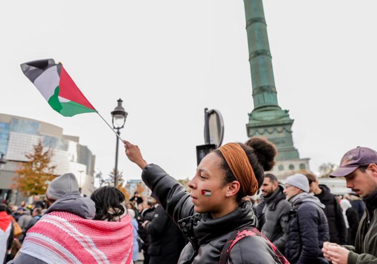 Las marchas en favor de los palestinos se han sucedido en Francia en los últimos días al tiempo que se han disparado los actos antisemitas.