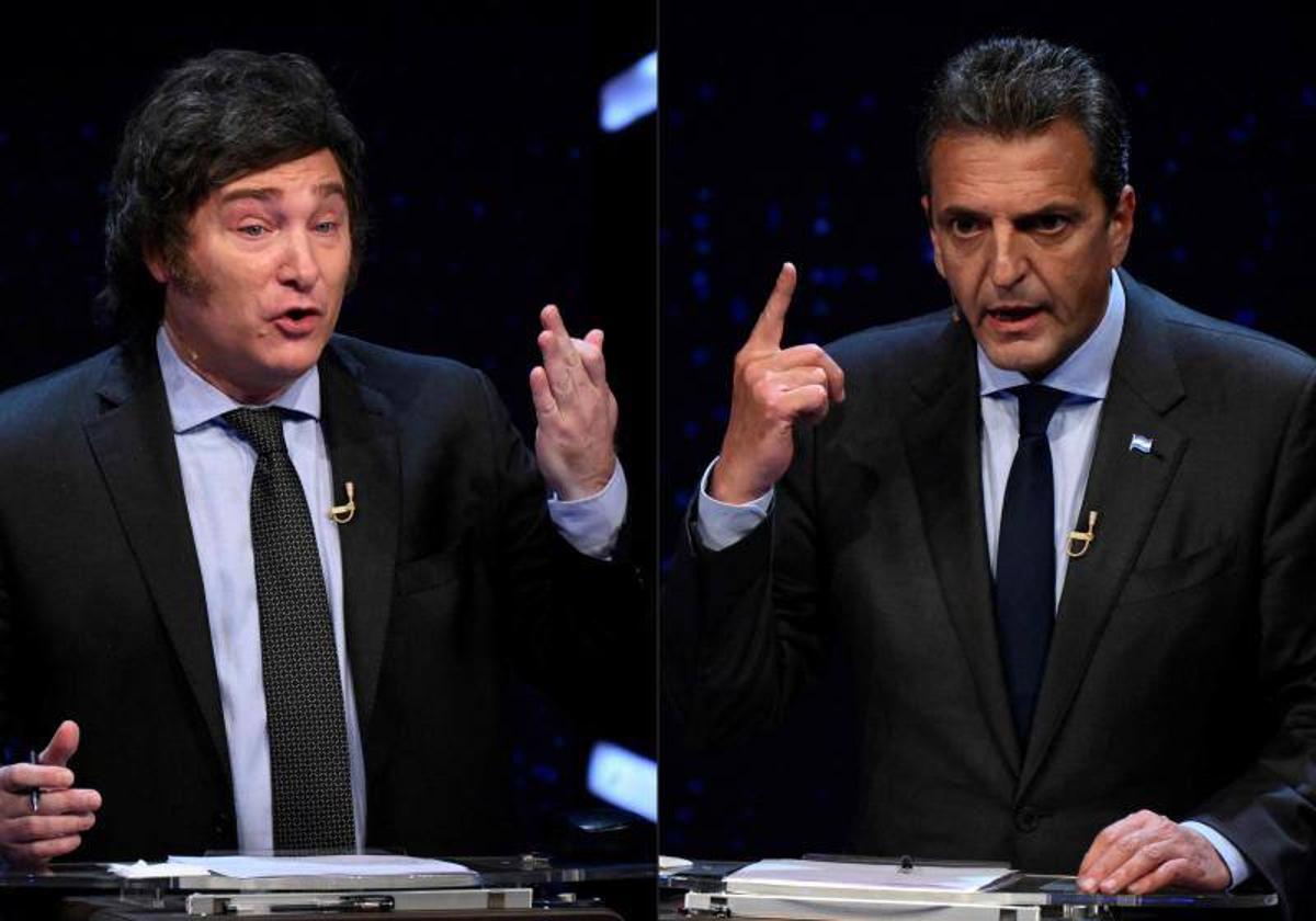 Massa nutzt den nervösen Milei in der letzten argentinischen Präsidentschaftsdebatte aus