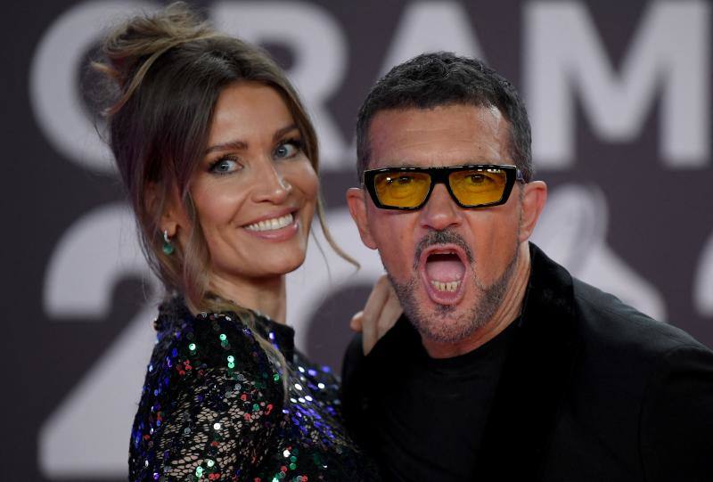 Antonio Banderas y su novia, Nicole Kimpel. El malagueño ha sido recoocido con el Premio de la Presidencia de 2023, por su labor al promover y fomentar las artes y la cultura latina alrededor del mundo.