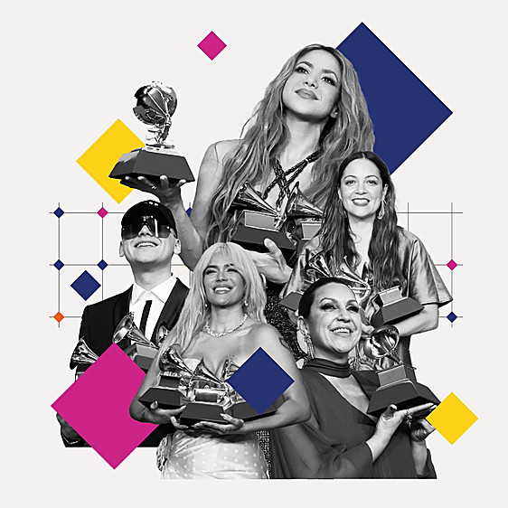 ¿Quién ha ganado más veces los Grammy latinos?