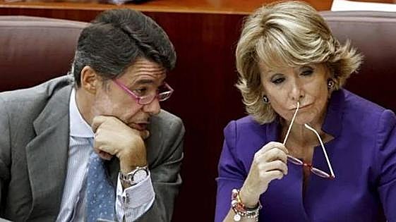 La justicia deja finalmente fuera del 'caso Púnica' a Esperanza Aguirre
