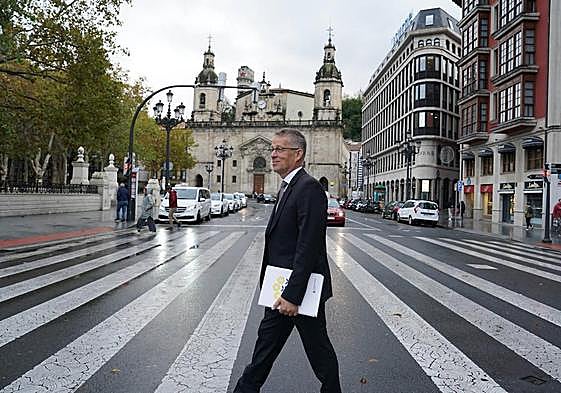 Teppo Tauriainen ha participado esta semana en una jornada sobre sostenibilidad en Bilbao.