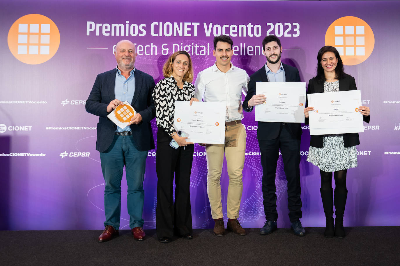 Finalistas y premiados en los Premios CIONET Vocento