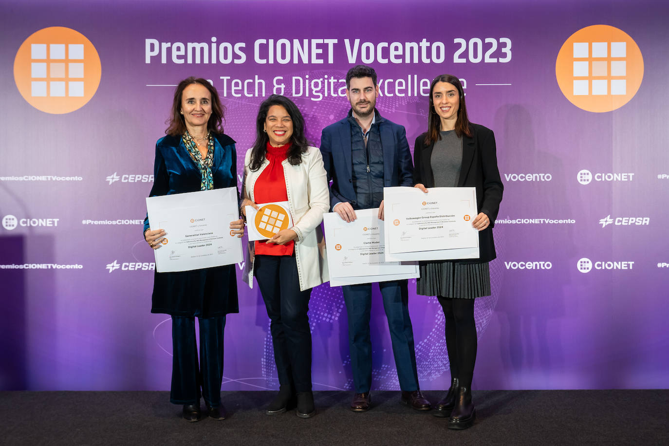 Finalistas y premiados en los Premios CIONET Vocento