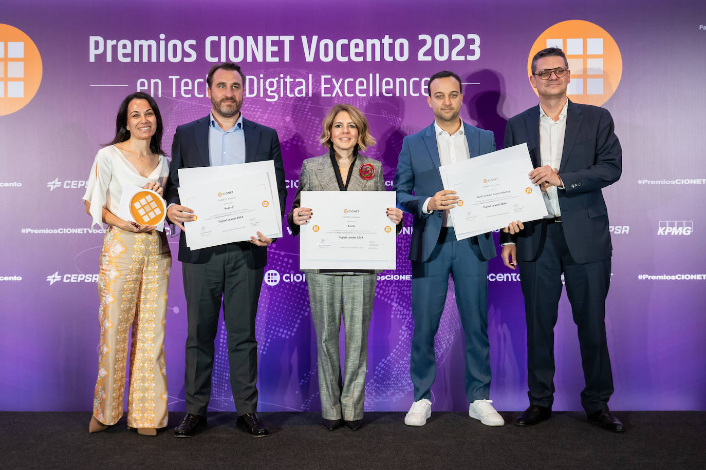 Finalistas y premiados en los Premios CIONET Vocento