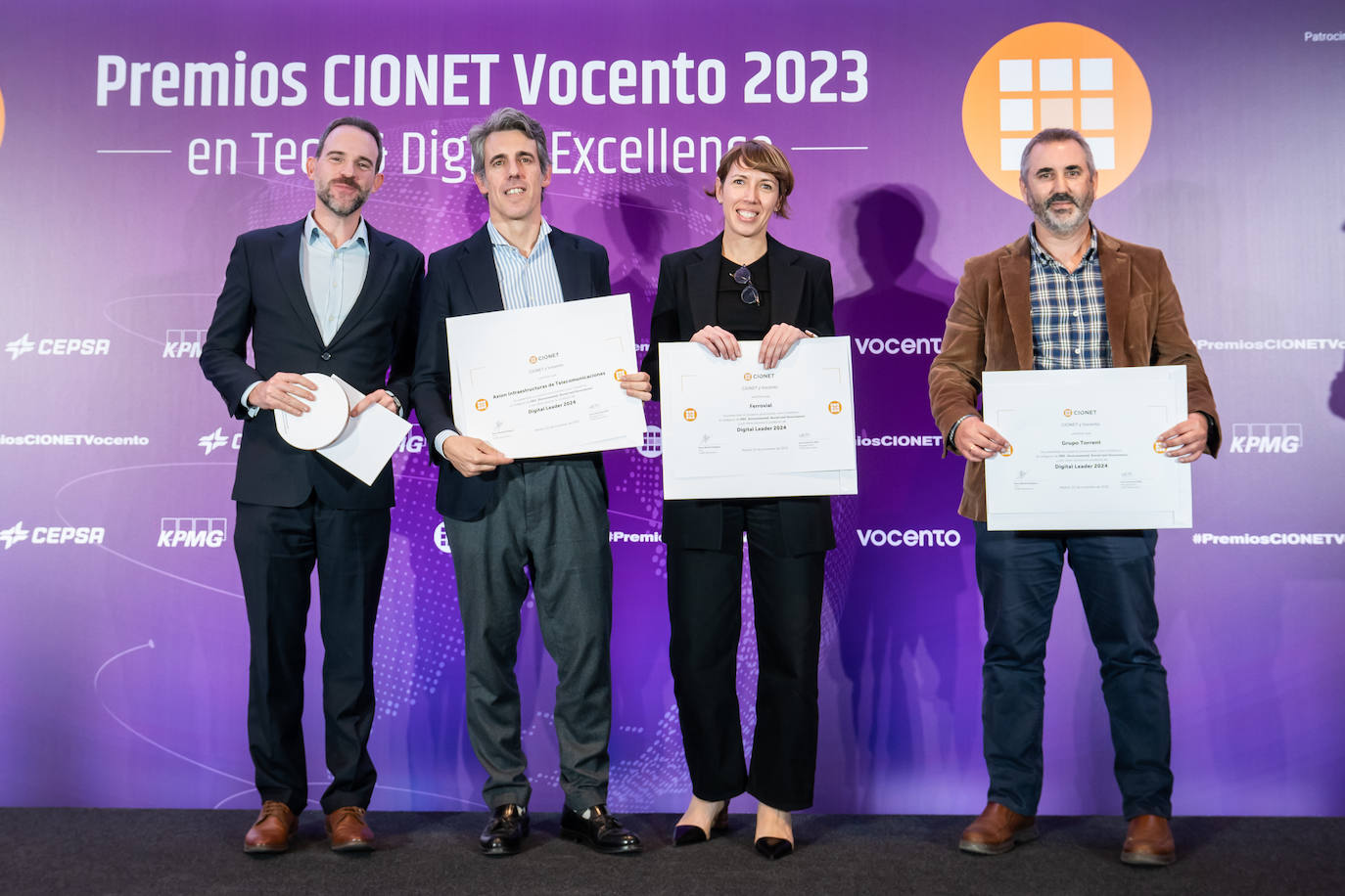 Finalistas y premiados en los Premios CIONET Vocento