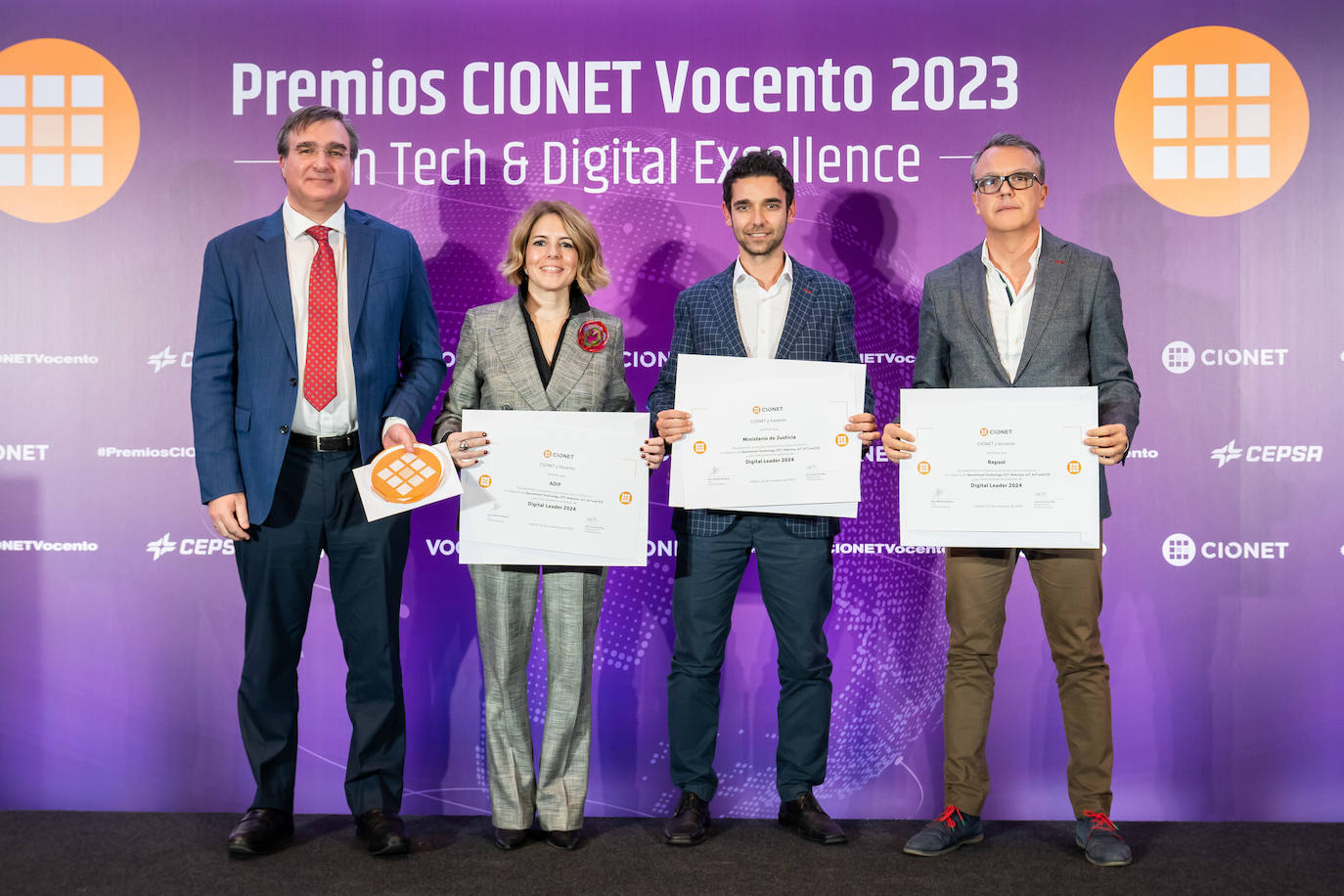 Finalistas y premiados en los Premios CIONET Vocento