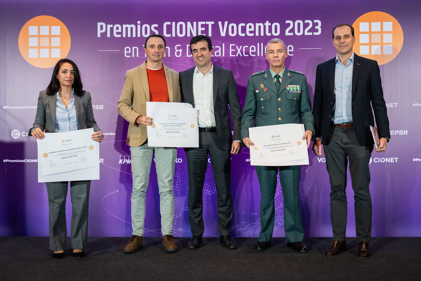 Finalistas y premiados en los Premios CIONET Vocento