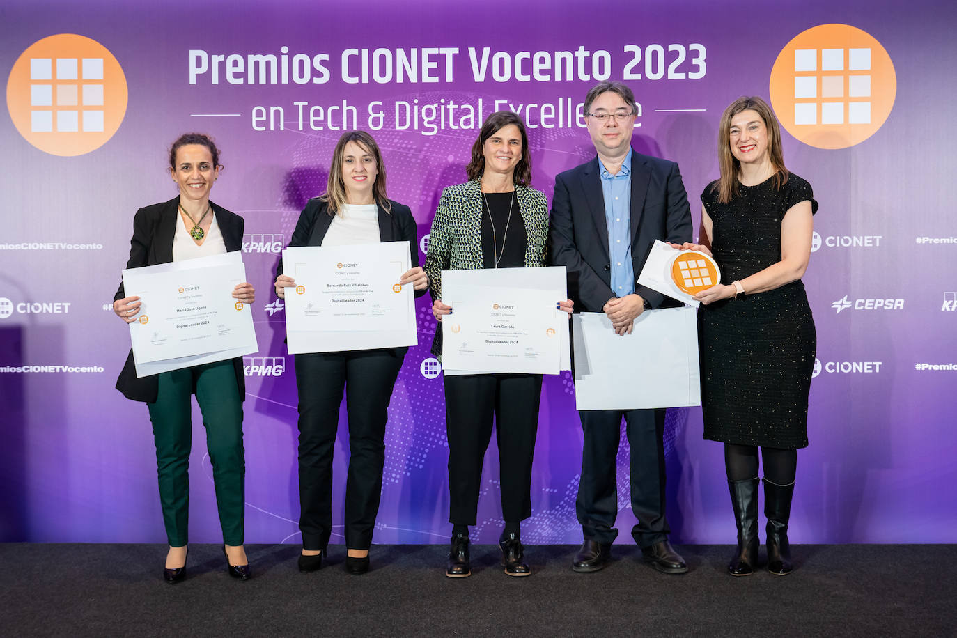 Finalistas y premiados en los Premios CIONET Vocento