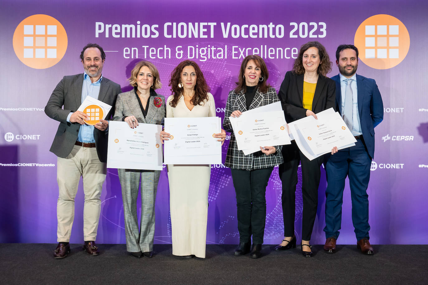 Finalistas y premiados en los Premios CIONET Vocento