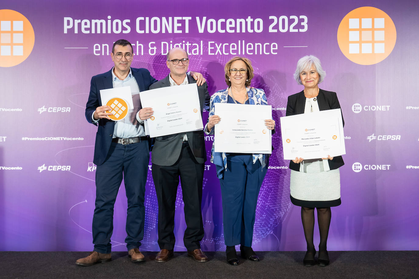 Finalistas y premiados en los Premios CIONET Vocento