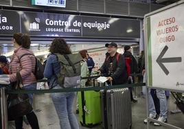 Estación madrileña de Atocha.