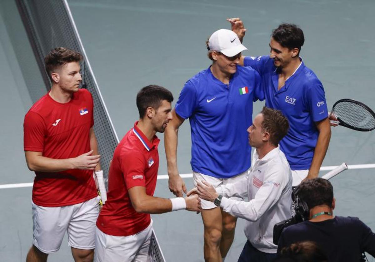 La Italia de Sinner deja a Djokovic sin su segunda Ensaladera