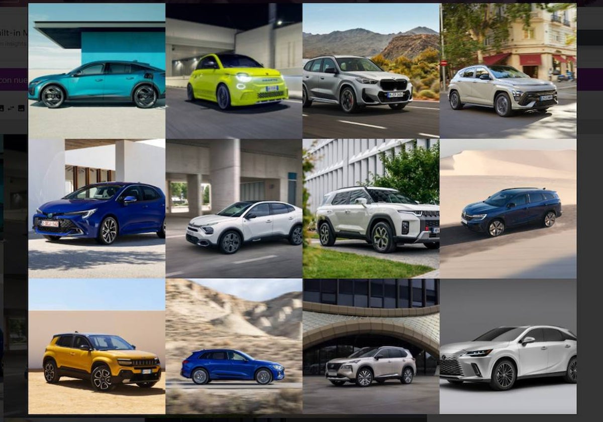 Los 12 candidatos al Premio ABC al Mejor Coche del Año 2024