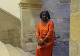 Seynabou Male Cissé, el martes en Vitoria