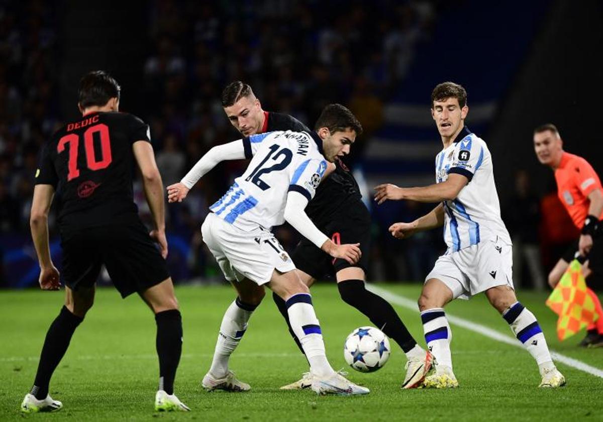 Así hemos narrado el Real Sociedad-Salzburgo