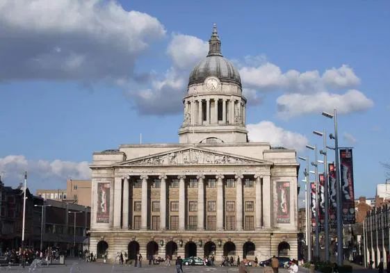El ayuntamiento de Nottingham