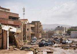 Inundaciones el pasado verano en Libia.