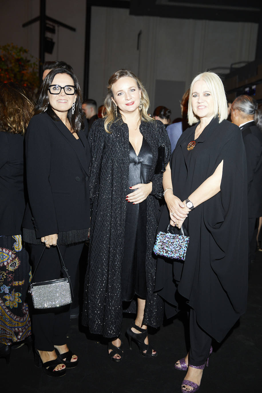 Rosa Tous, Vicepresidenta Corporativa de TOUS, Rocío Osborne, Directora de Comunicación y PR del Grupo Osborne y Teresa Copano, Relaciones Institucionales de TOUS.