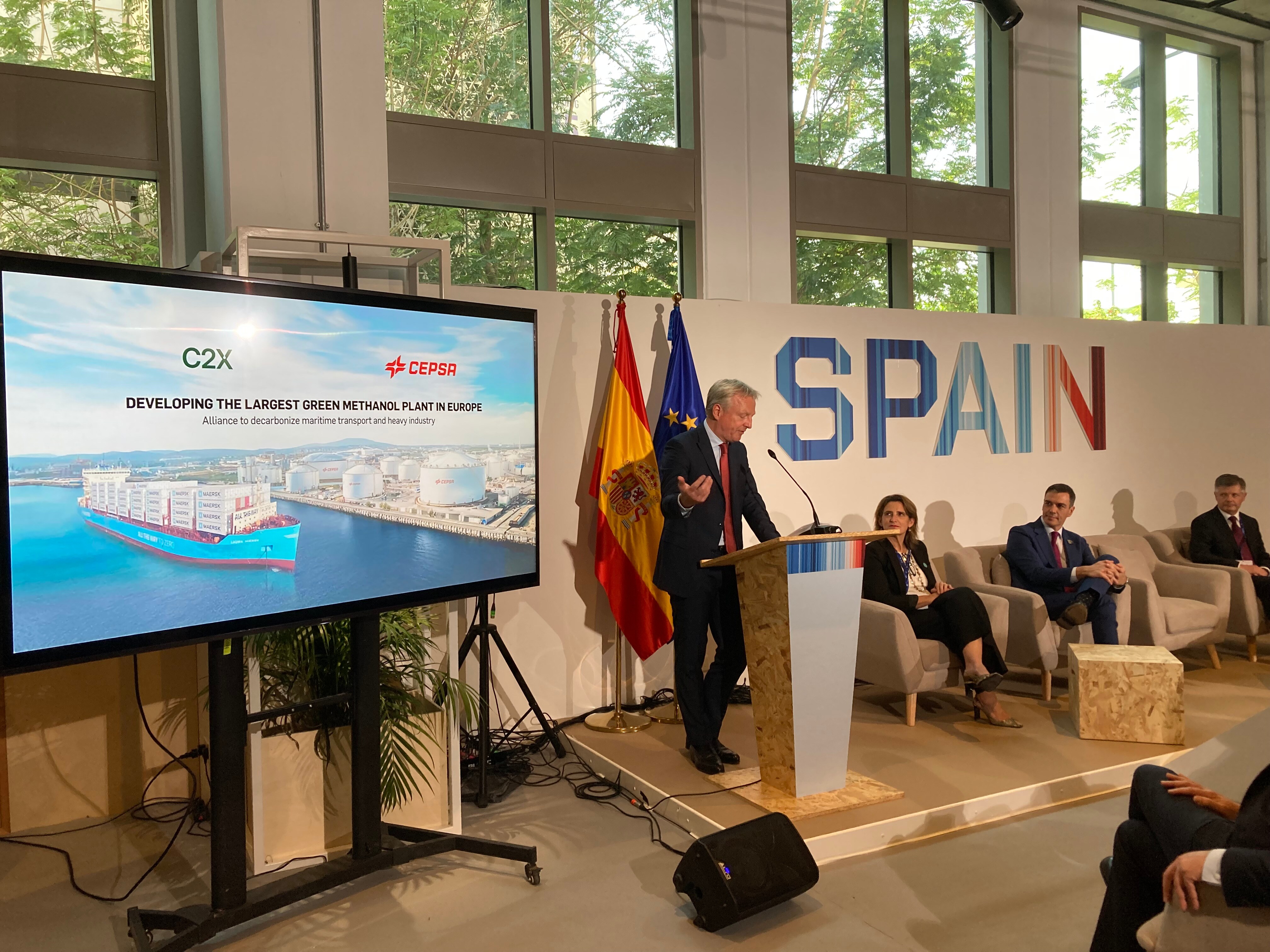 Spain will have the largest green methanol plant in Europe
