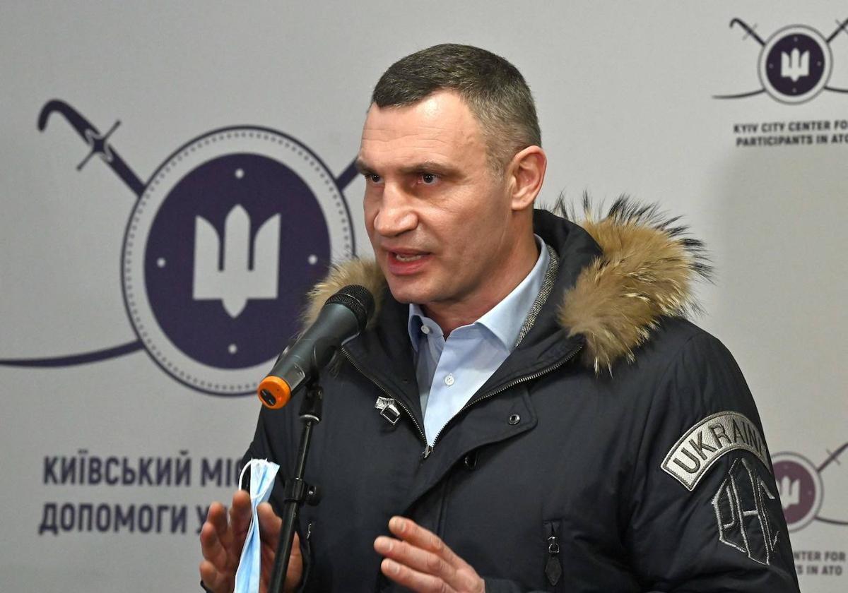 Vitali Klitschko, alcalde de la capital ucraniana, Kiev.