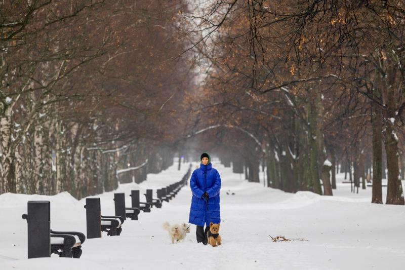 La mayor nevada en más de un siglo en Moscú, en imágenes