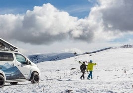 Viajar en camper en invierno