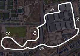 20 curvas, 5,4 kilómetros y más de 300 km/h: Así será el circuito de F1 de Madrid