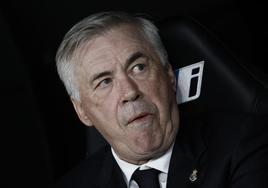 Carlo Ancelotti, entrenador del Real Madrid.