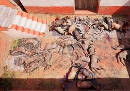 Reconstrucción del yacimiento de Casas de Turuñuelo (Guareña, Badajoz)