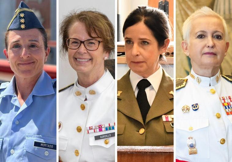 Las «pioneras» que han alcanzado el generalato